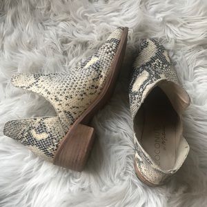 Coconuts by Matisse PRONTO Snakeskin Bootie